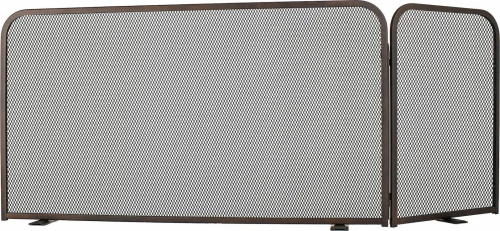 Zogometal 584 Μεταλλική Κάλυψη Τζακιού Γωνιακή 50x80+35 εκ., Αριστερή Γωνία Αντικέ Σκουριά