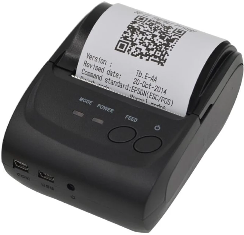 POS-5802 Thermal Line Bluetooth Receipt Printer(Black) (OEM)