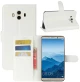 For Huawei Mate 10 Litchi Texture PU + TPU Horizontal Flip Leather Case with Holder & Card Slots & Wallet (White) (OEM)