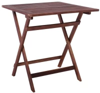 WOODWELL EASY Τραπέζι Πτυσσόμενο Ξύλο Acacia 70x70 H.70cm 70x70 H.70cm Ε20085,9