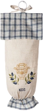Σακουλοθήκη 1313 (23cm x 54cm) μπλέ KOS Silk Fashion