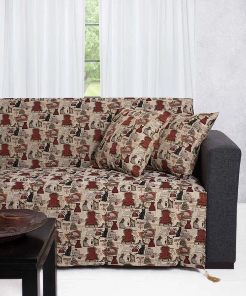 Ριχτάρι CATS (180cm x 180cm / 180cm x 250cm / 180cm x 300cm) Silk Fashion