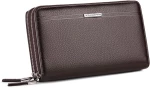 Δερμάτινο Ανδρικό πορτοφόλι William Polo 163(LARGE) brown