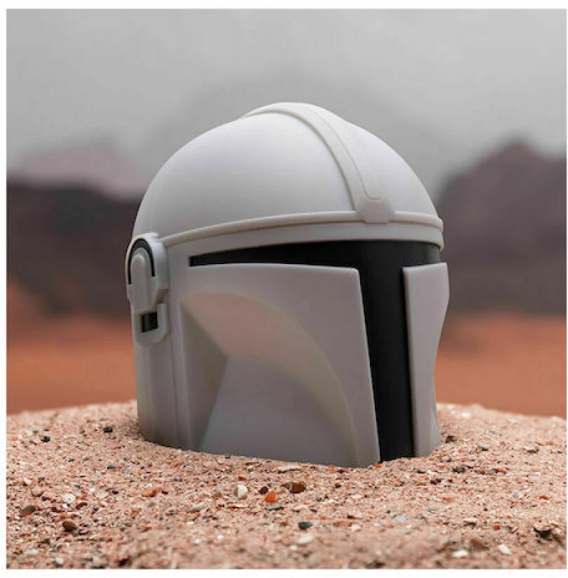 Paladone® Παιδικό Διακοσμητικό Φωτιστικό The Mandalorian 14cm- Grey