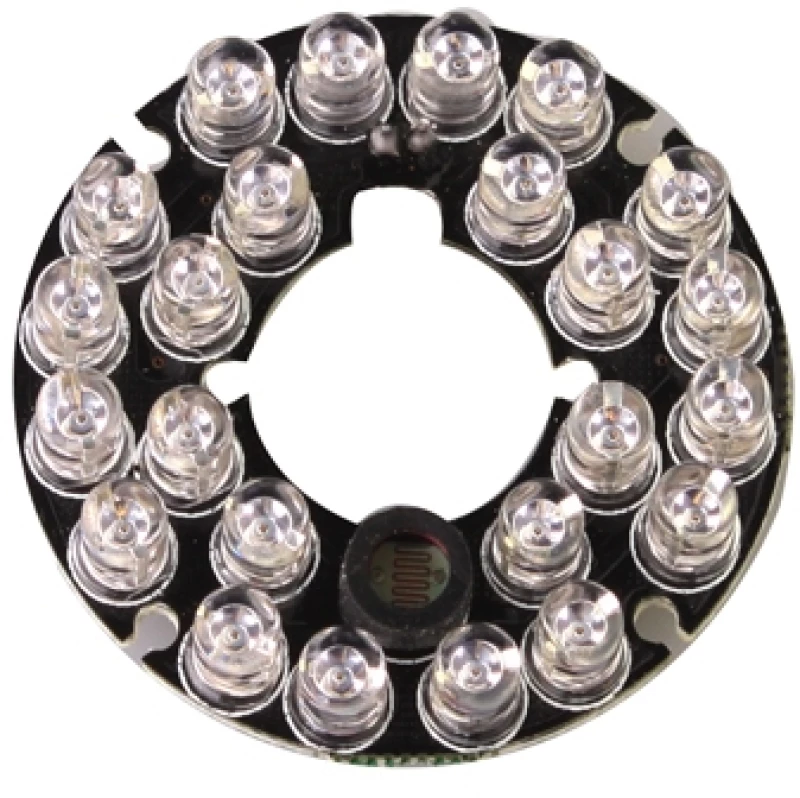 24 LED 5mm Infrared Lamp Board for CCD Camera, IR Distance: 20m (OEM)