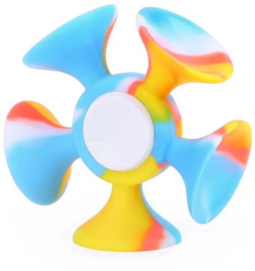 Multi Fidget Spinner 3 in 1 Ομπρε Μπλε