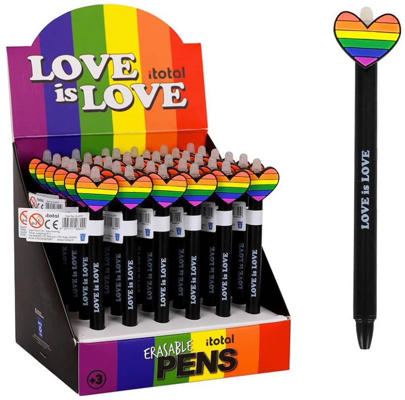 XL2177 ΣΤΥΛΟ TOTAL GIFT LOVE IS LOVE ERASABLE PEN