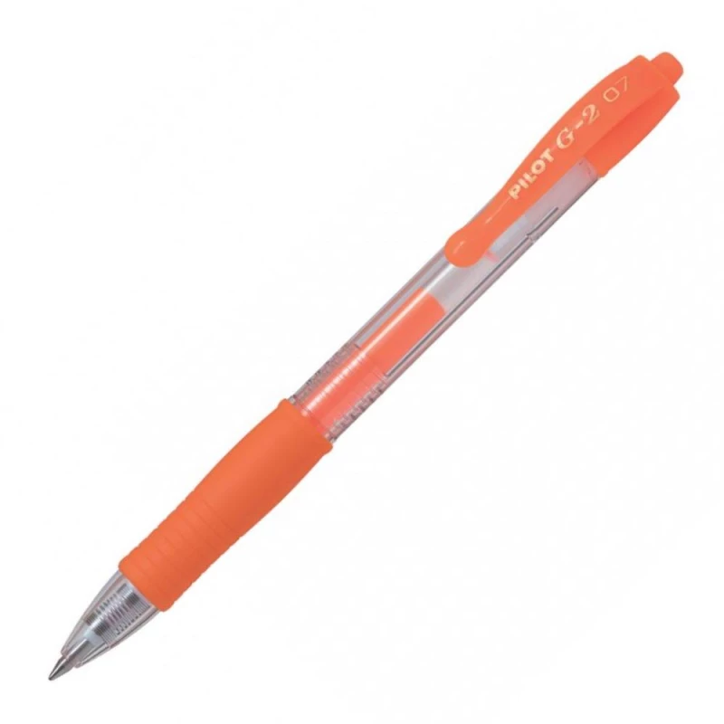 BL-G2-7NO PILOT ΣΤΥΛΟ G-2 0.7mm ΝΕΟΝ ΠΟΡΤΟΚΑΛΙ