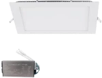 STELLAR LED ΠΑΝΕΛ ΤΕΤΡΑΓΩΝΟ ΧΩΝΕΥΤΟ 24W 2700K+ ΚΙΤ ΑΣΦΑΛΕΙΑΣ