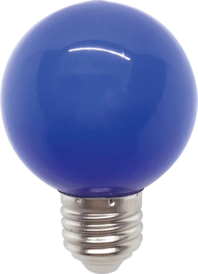 ΛΑΜΠΤΗΡΑΣ LED GLOBE G45 3W E27 ΜΠΛΕ