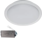 LED ΠΑΝΕΛ ΣΤΡΌΓΓΥΛΟ 18W 6500K IP65+ ΚΙΤ ΑΣΦΑΛΕΙΑΣ