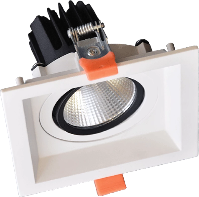 ΤΕΤΡΑΓΩΝΟ ΚΙΝΟΥΜΕΝΟ LED ΣΠΟΤ  30W 230V 4000K ΛΕΥΚΟ