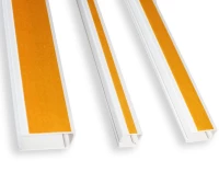 20X10mm WITH ADHESIVE TAPE WHITE