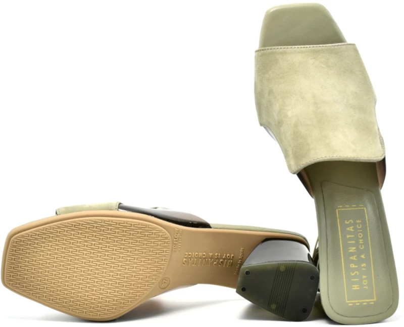 Mules sandy HISPANITAS Φυστικί Γυναίκα Mules HV211219