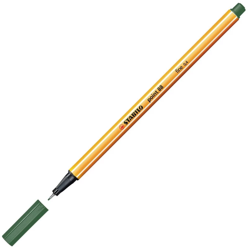 ΜΑΡΚΑΔΟΡΟΣ STABILO POINT 88/63 OLIVE GREEN 0.4mm