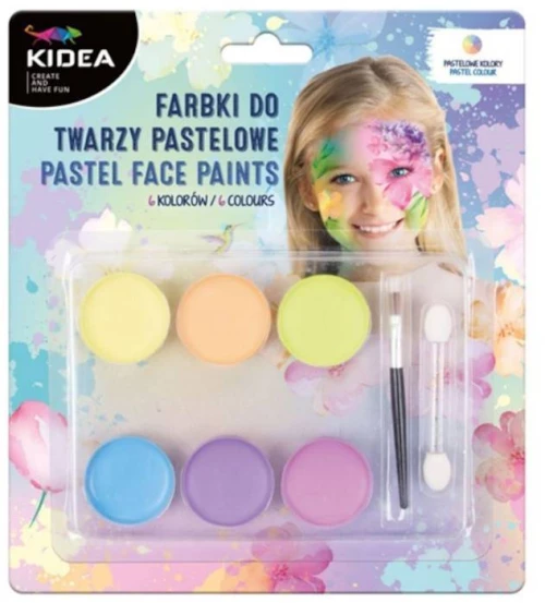 Παστίλιες Προσώπου KIDEA  6τεμΧ3,4g PASTEL