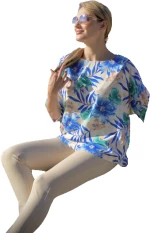 Μπλούζα floral-0075