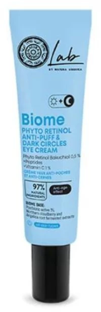 Natura Siberica | Lab Biome Phyto Retinol Eye Cream | Κρέμα Ματιών Κατά Του Πρηξίματος Και Των Μαύρων Κύκλων | 30ml