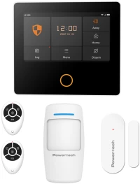 POWERTECH ασύρματο σύστημα συναγερμού PT-1125  αφής  Wi-Fi  2G  TUYA