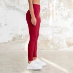 Αθλητικό Κολάν Push Up και Σύσφιξης Lisyana Q-506 Bordeaux