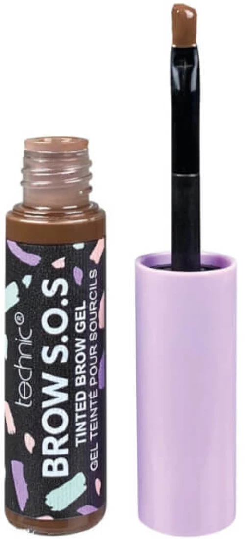 Technic Brow S.O.S. Tinted Brow Gel  Caramel Brown