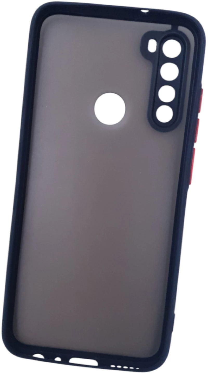 Naxius Case Rubber Frame Black XiaoMi RedMi Note 8_Note 8 2021 Naxius