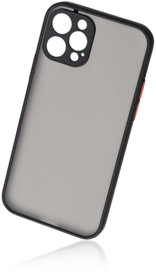 Naxius Case Rubber Frame Black iPhone 12 Pro Naxius