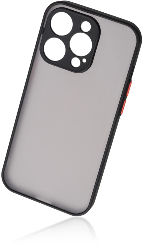 Naxius Case Rubber Frame Black iPhone 14 Pro Naxius