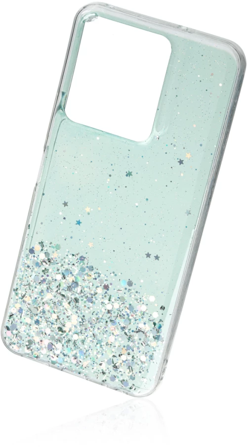 Naxius Case Glitter Green Vivo Y35 2022 Naxius