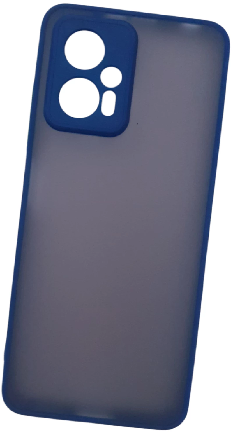 Naxius Case Rubber Frame Blue XiaoMi RedMi Note 11T Pro - 11T Pro Plus - Mi Poco X4 GT Naxius