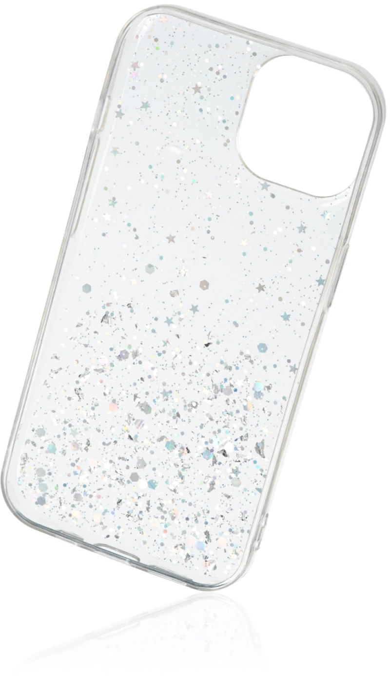 Naxius Case Glitter Clear iPhone 15 Naxius