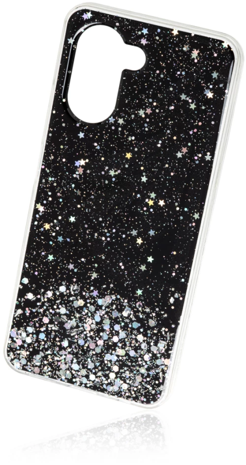 Naxius Case Glitter Black RealMe C33 Naxius
