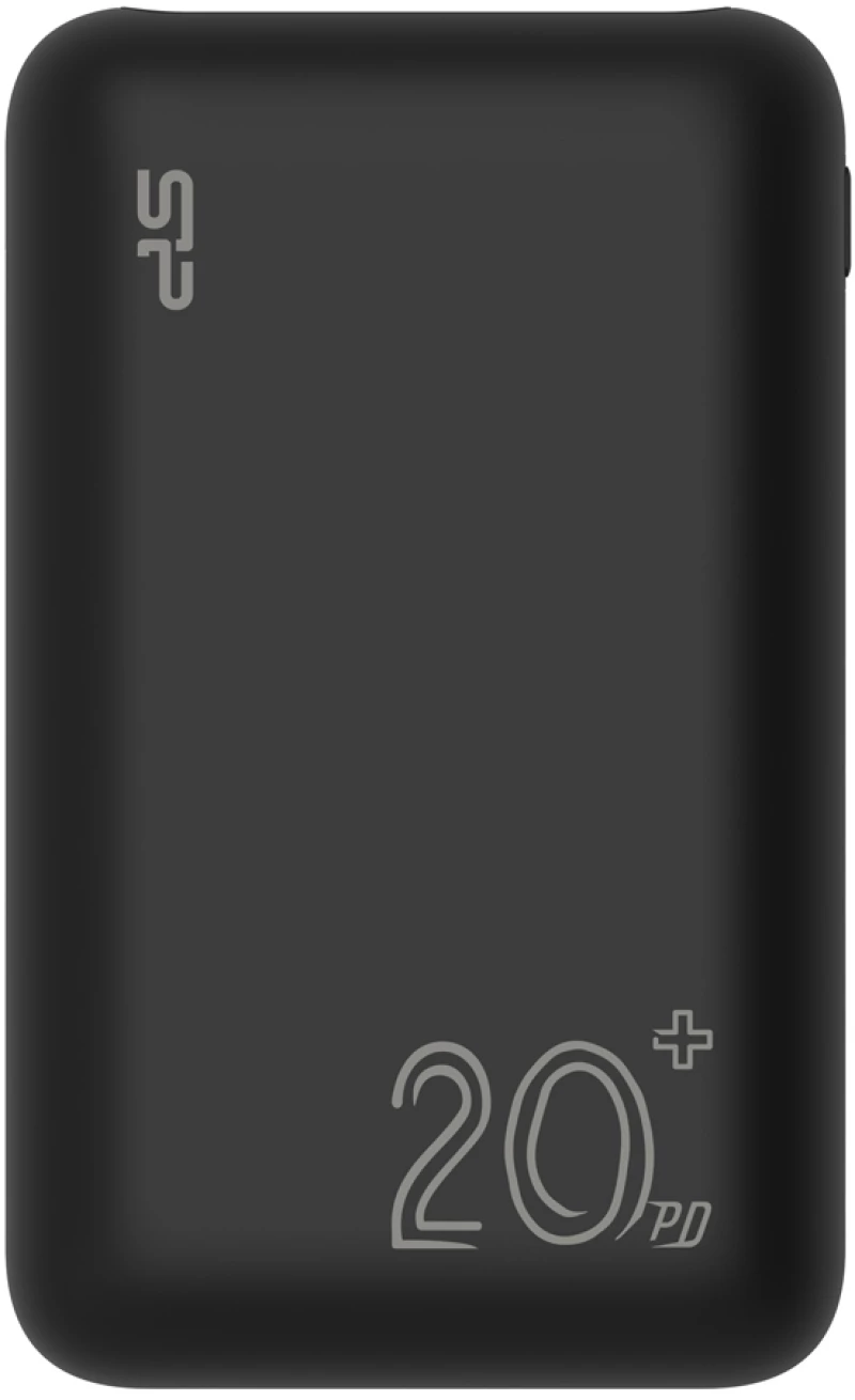 SILICON POWER power bank QS58  1x USB-C & 2x USB  20000mAh  20W  μαύρο