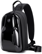 ARCTIC HUNTER τσάντα Crossbody XB00551 με θήκη tablet  3.5L  μαύρη