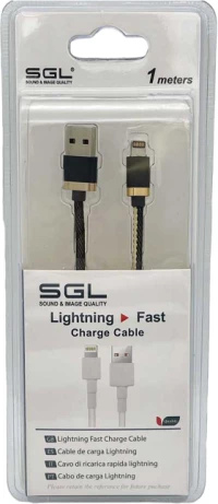 Καλώδιο φόρτισης & data - Lightning - Fast Charge - R5 - 1m - 099163