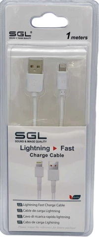 Καλώδιο φόρτισης & data - Lightning - Fast Charge - DC5 - 1m - 099439
