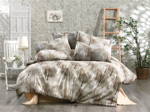ΣΕΝΤΟΝΙΑ ΕΜΠΡΙΜΕ ΣΕΤ 4 τεμ Forest 311 220X240 Beige Cott/Pol 70/30 - -