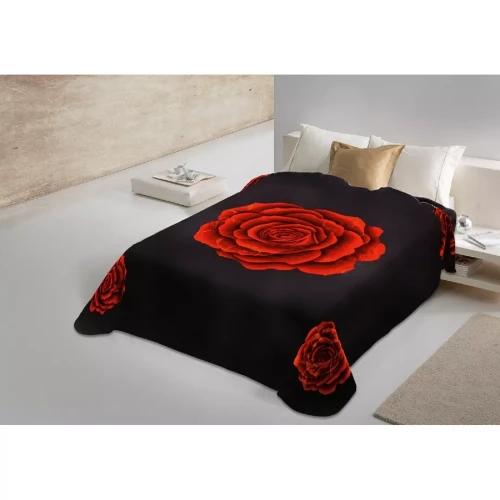 ΚΟΥΒΕΡΤΑ ΙΣΠΑΝΙΑΣ ΥΠΕΡΔΙΠΛΗ 220Χ240 BELPLA STER 234 BLACK - 220Χ240