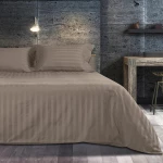 Σετ πάπλωμα μονό Art 1530 Stripe σε 7 αποχρώσεις 160x240   Λευκό -
