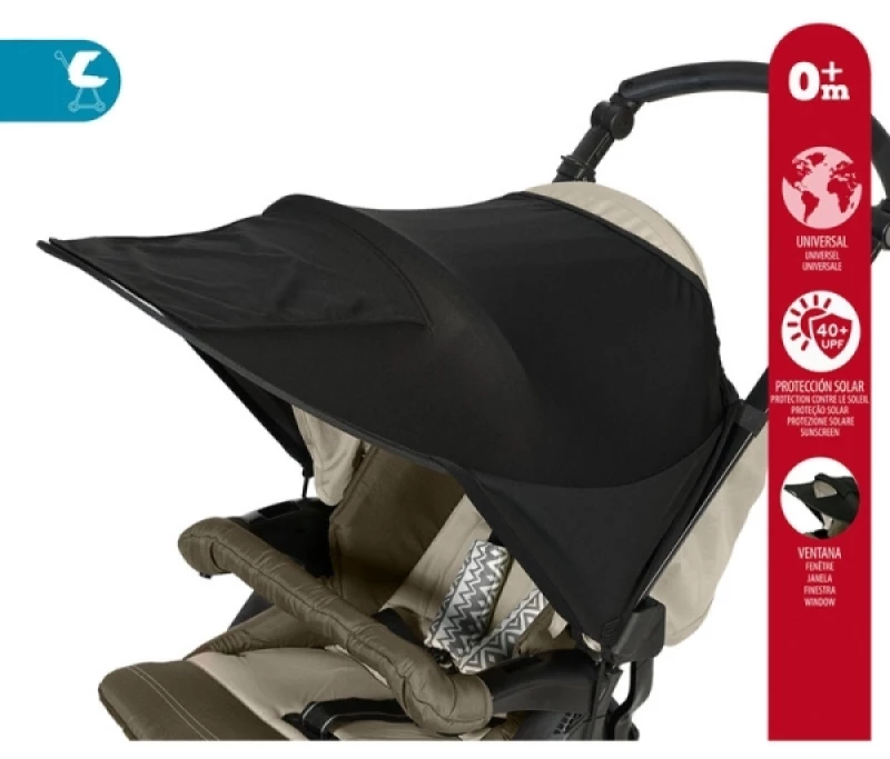 Kiokids ηλιοπροστασία καροτσιού 77x63cm 3158