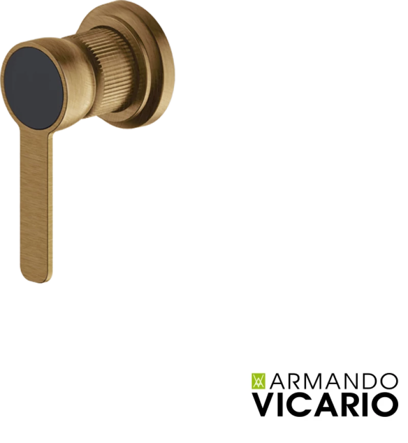 Armando Vicario LUMIERE Μίκτης εντοιχισμού 1 εξόδου Antique Brass