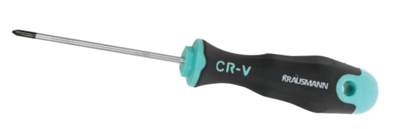 KRAUSMANN H03114 Μαγνητικό Κατσαβίδι Σταυρού PHILLIPS CR-V PH1 × 100 mm