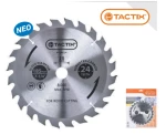 TACTIX 435025 Διαμαντοδίσκος Καρβιδίου Κοπής Ξύλου 230mm 60 Δόντια