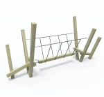 Ξύλινη παιδική χαρά Freestanding