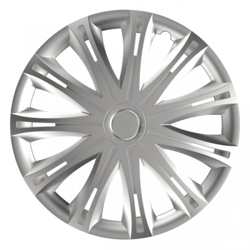 AMIO ΤΑΣΙ 17" HUBCAP SPARK ΑΣΗΜΙ - - AMIO ΣΕΤ 4ΤΕΜ ΣΕ KOYTI 5981/AM