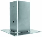 Βάση ξύλου βιδωτή INOX Νο12