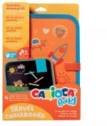 398832 Carioca Baby travel kit πίνακαΣ με 4 κιμωλίεΣ