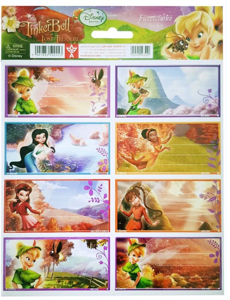 384464 ΕΤΙΚΕΤΕΣ X8 TINKERBELL 10ΤΜΧ