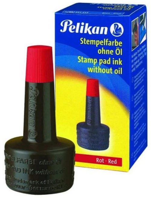 386289 PELIKAN ΜΕΛΑΝΙ ΣΦΡΑΓΙΔΩΝ ΚΟΚΚΙΝΟ