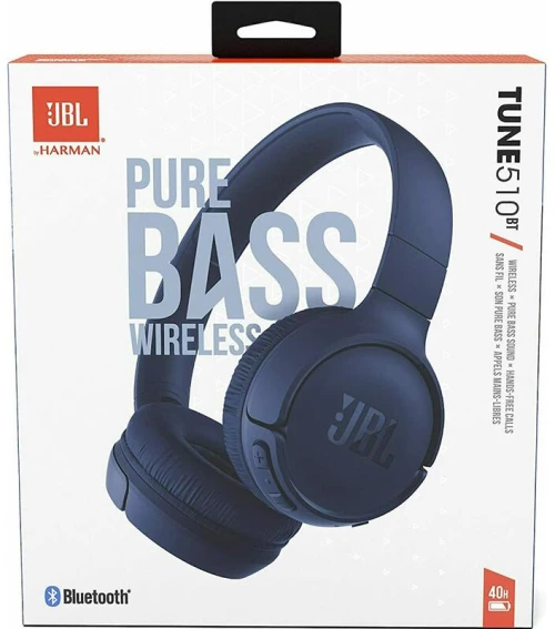 JBL Tune 510BT Ασύρματα Bluetooth Ακουστικά Blue